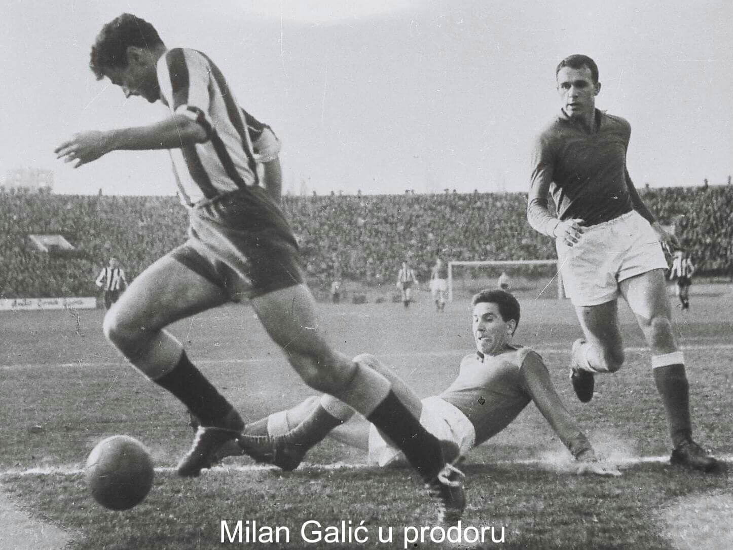 Milan Galić na utakmici protiv Splita